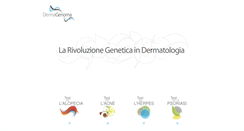 Desktop Screenshot of dermagenoma.it